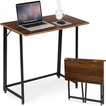 Skládací psací stůl 80 × 45 cm v loft stylu ModernHome