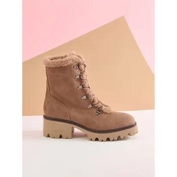 Dámské kozačky Sinsay - Kozačky - hnědá - 613AZ-84X - 613AZ-84X-36-1