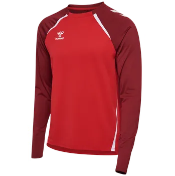 Pánské tričko Triko s dlouhým rukávem Hummel hmlLEAD 2.0 Sweatshirt 223748-3713 Velikost XL