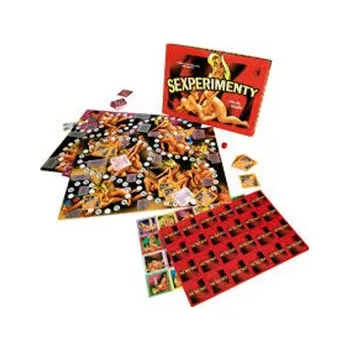 Erotická hra Sexperimenty společenská hra pro dospělé v krabici
