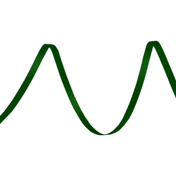Stuha Atlasová stuha oboulící šíře 3 mm, střední, 315 zelená tm.