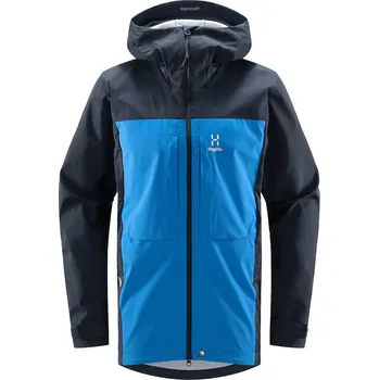 Pánská softshellová bunda Haglöfs Touring Infinium - modrá Velikost: XL