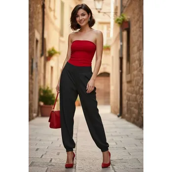 Dámské kalhoty Glara Dámské kalhoty s gumou 840519