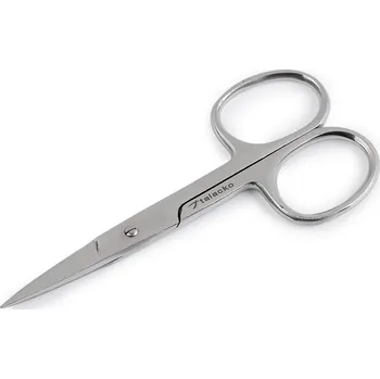 Nůžky na nehty nerezové rovné, střední, 1 nikl rovná