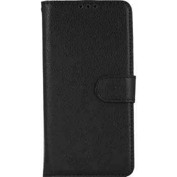 Pouzdro na mobilní telefon Pouzdro Huawei P30 Lite knížkové černé s přezkou (kryt neboli obal na Huawei P30 Lite)