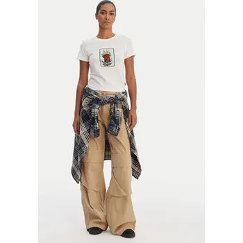 RVCA T-Shirt 23B353502 Bílá Regular Fit XL