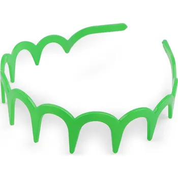 Náramek Plastová čelenka do vlasů, malé, 5 zelená