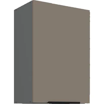 Kuchyňská skříňka Horní kuchyňská skříňka LUNARA - šířka 50 cm, tmavě béžová / antracit