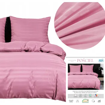 Povlečení HOTELOVÉ POVLEČENÍ S PROUŽKY 160x200 + PROSTĚRADLO + 2 POVLEČENÍ NA POLŠTÁŘE LUXUSNÍ