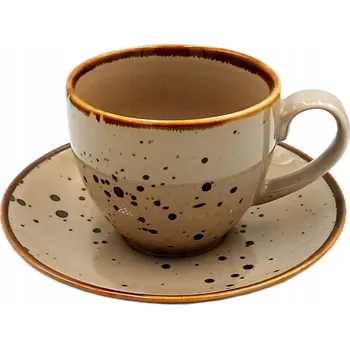 Šálek s podšálkem oxidu hlinitého Bogucice Cottage 300 ml