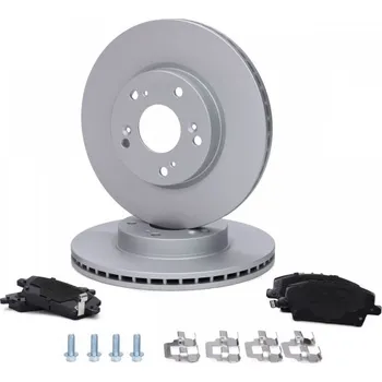 Brzdová destička SADA PŘEDNÍCH ZAKRYTÝCH KOTOUČŮ A BRZDOVÝCH DESTIČEK HONDA MASTER-SPORT