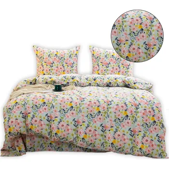 Povlečení Povlečení 160x200 Sada 3 dílná Květiny Více vzorů