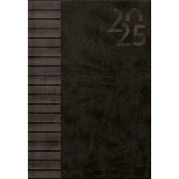 Diář Diář 2025 Vivella Black, denní A5
