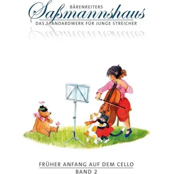 Egon Sassmannshaus: Früher Anfang auf dem Cello 2 (noty na violoncello)