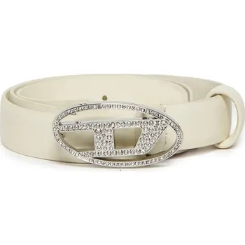 Módní doplněk Dětský kožený pásek Diesel B1DRCRYSTAL BELTS J02524.KXBLR bílá 00X, vel. 85