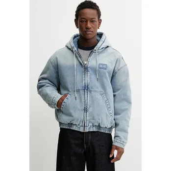 Džínová bunda Tommy Jeans DM0DM22137 modrá 50B, vel. XXL