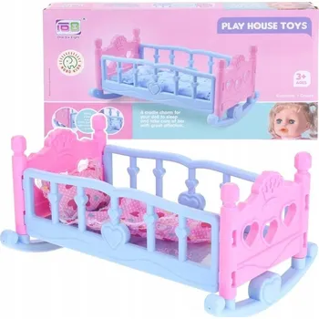 Doplněk pro panenku Kolébka, postýlka pro panenku Nobo Kids