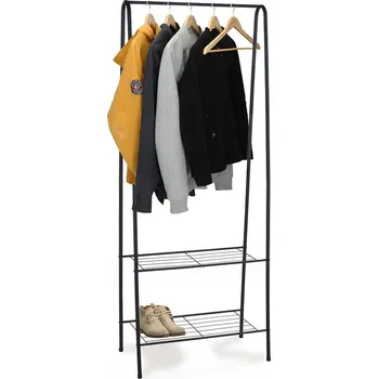 Šatní skříň Skříň Excellent Houseware 61 x 152 x 34 cm černá