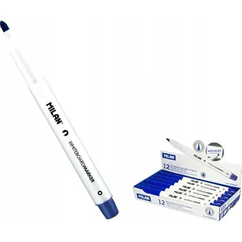 Permanentní popisovač modrý Milan 12 ks