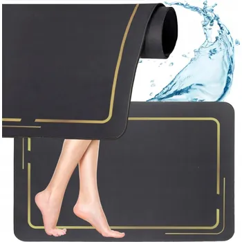 Koupelnová předložka KOUPELNOVÁ PŘEDLOŽKA RYCHLESCHNOUCÍ PROTISKLUZOVÁ KOUPELNOVÝ KOBEREC SAVÝ 60x40