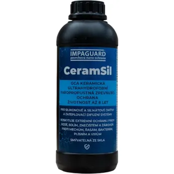 Fasádní barva CeramSil IG 221 - 3D Keramická ultrahydrofobní paroprospustná zpevňující 3D bio ochrana 2v1 1 l