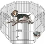 Nobby velká pozinkovaná ohrádka 8x76x61cm