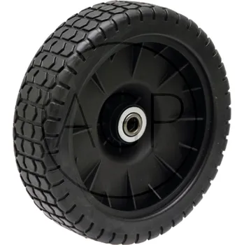 Přívěs k motorovému vozidlu Umělohmotné kolo AL-KO, vnější Ø 200 mm, šířka kola 55 mm, Ø osy 12 mm