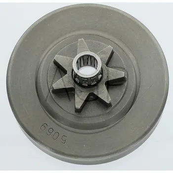 Řetězová sada pro motocykl Řetězové kolo s rýhou pro Echo, počet zubů 7, rozteč řetězu 3/8", na sérii CS