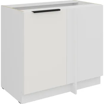 Kuchyňská skříňka Prodloužená rohová skříňka LUNARA - šířka 90 cm, bílá