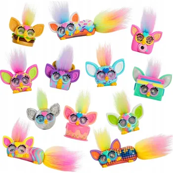 Figurka FURBY MINIS 12 ks Malé figurky Párty a jídlo Série 1 G1951