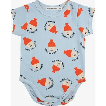Kojenecký body Kojenecké body Bobo Choses Morning Egg 125AB004 modrá 50X, vel. 62