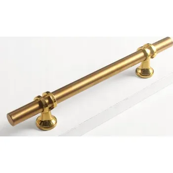 Nábytkové kování Nábytková úchytka zlatá 160mm | úchytka zlatá 160 mm