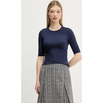 Pánské tričko Tričko HUGO Darnelia 50515019 námořnická modř 59X, vel. XS