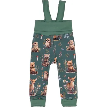 Tepláčky s traky - Lesní zvířátka Velikost: 104