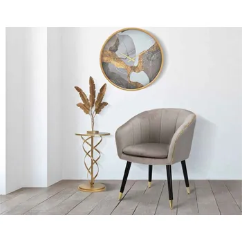 Konferenční stolek Designový odkládací stolek Adelais 38 cm zlatý