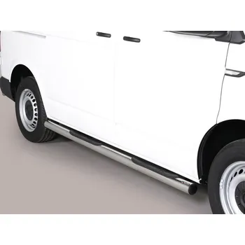 Tuning Misutonida Nerez boční nášlapy VOLKSWAGEN T6 2019- T 6.1 SWB průměr 76