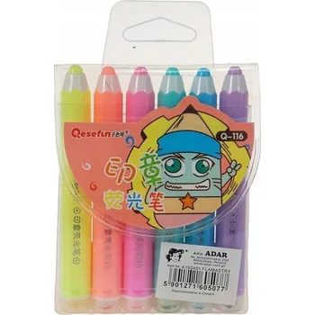 FIXY NEONOVÉ 8 BAREV, ADAR