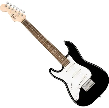 Elektrická kytara Fender Squier Mini Stratocaster IL LH Black Elektrická kytara (Jako nové)