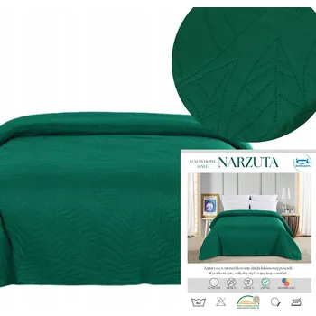 Přehoz na lůžko Přehoz na postel Cotton world mikrovlákno 170 cm x 210 cm zelený