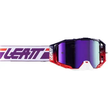 Motodoplněk MX brýle LEATT Goggle Velocity 6.5 Iriz SunDown Purple Purple 30 VLT