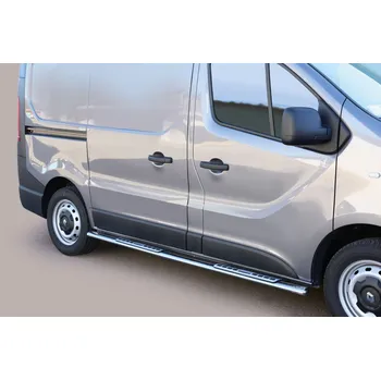 Tuning Misutonida Nerez boční designové nášlapy RENAULT Trafic 14- SWB Model