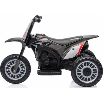 Dětské vozidlo Elektrická motorka Milly Mally Honda CRF 450R šedá