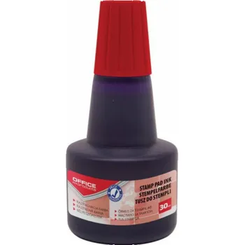 Kancelářské produkty KANCELÁŘSKÉ PRODUKTY razítkovací barva, 30ml, červená