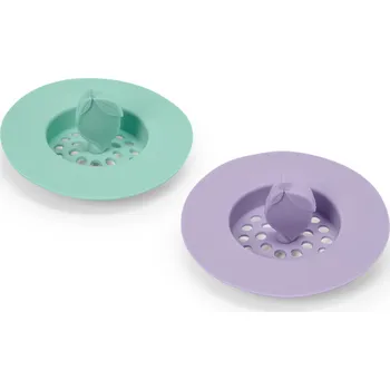 720513 - Tchibo - Silikonová odtoková sítka - barva: fialová