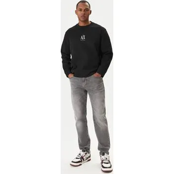 Pánská mikina Armani Exchange Mikina XM000368 AF10818 UC001 Černá Regular Fit S