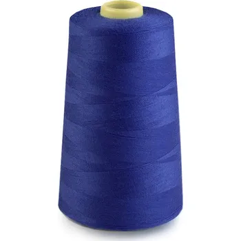 Nit Polyesterové nitě pro overlocky i klasické šití návin 5000 yards PES 40/2, malé, 793 Dazzling Blue