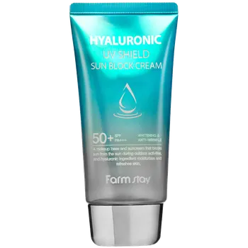 Pleťový krém Farmstay Hyaluronic pleťový krém s SPF50+, 70 g