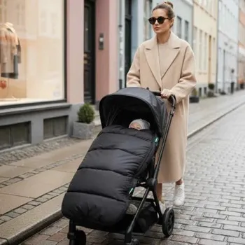 Fusak Kong.Walther Fusak do kočárku - Puffer Black