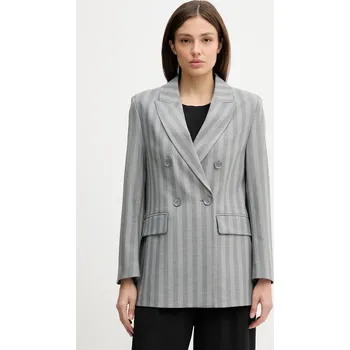 Dámské sako Sako Sisley 2LMTLW03Q šedá 90X, vel. 40