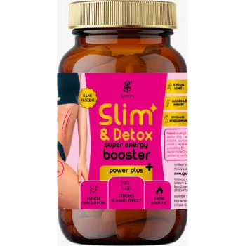 Spalovač tuku Golden Life Slim & Detox Super energy booster Power+
